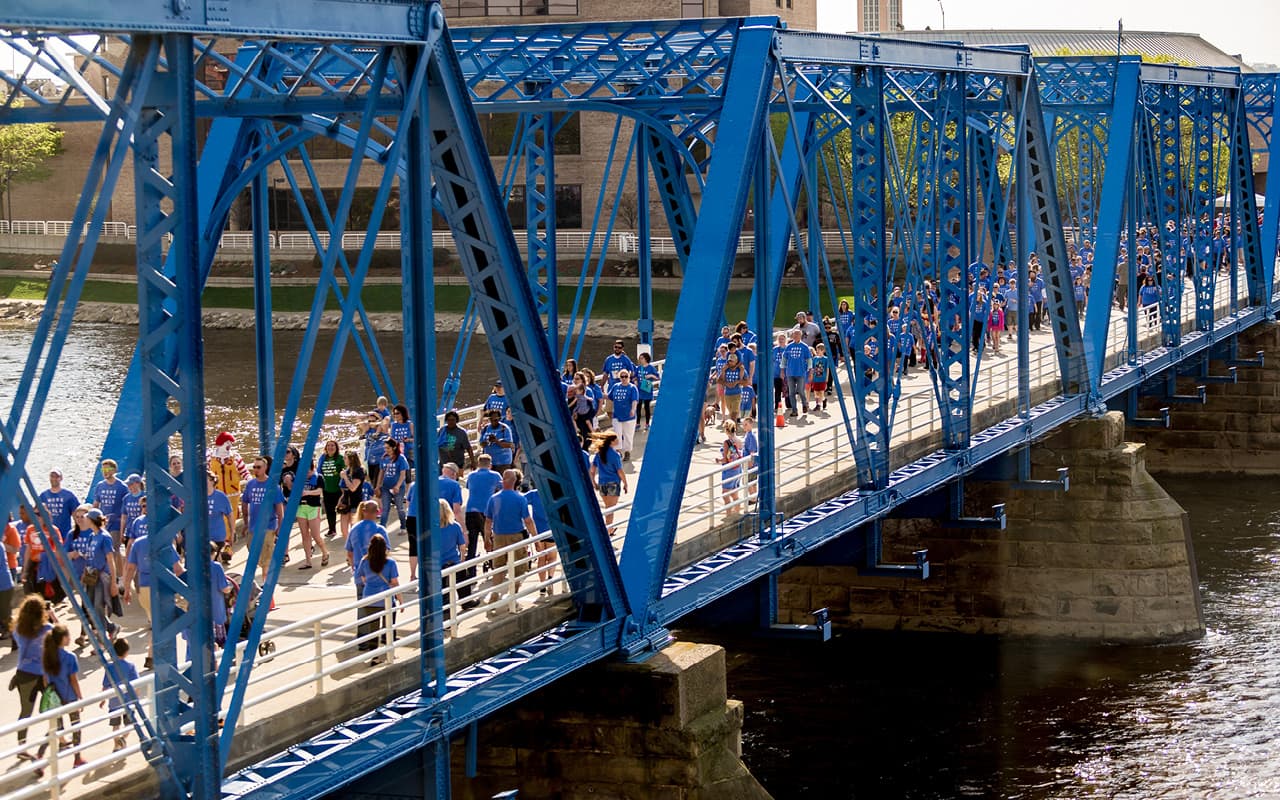 Autism Bridge Walk