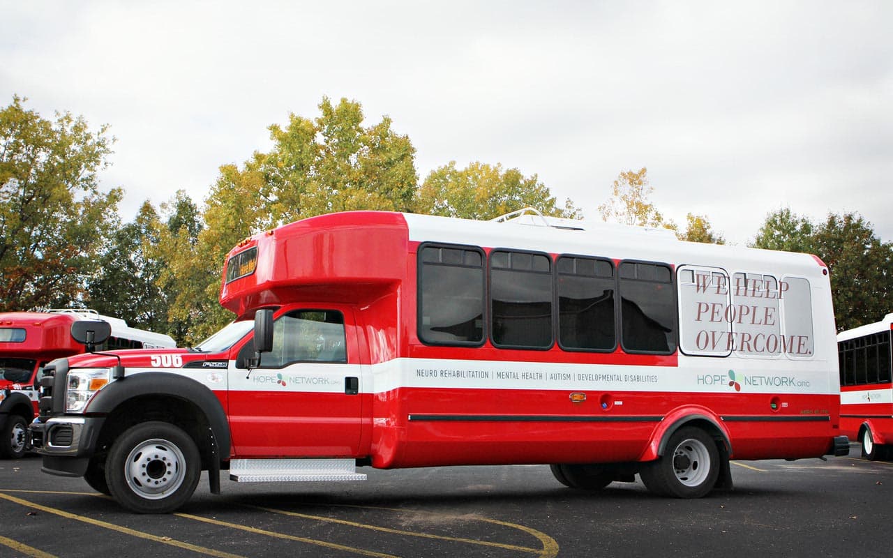 Hope Network Transportation Services Bus